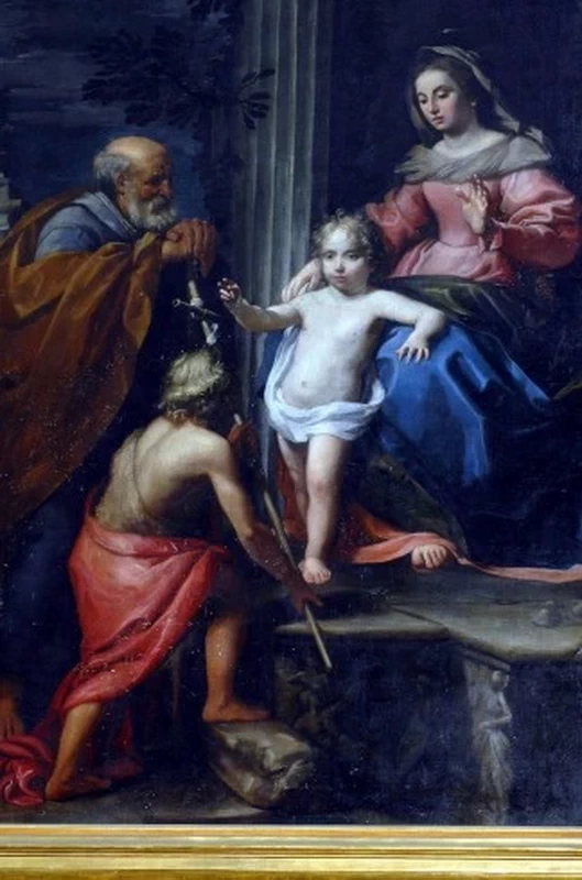 Sacra famiglia con San Giovannino - attribuito